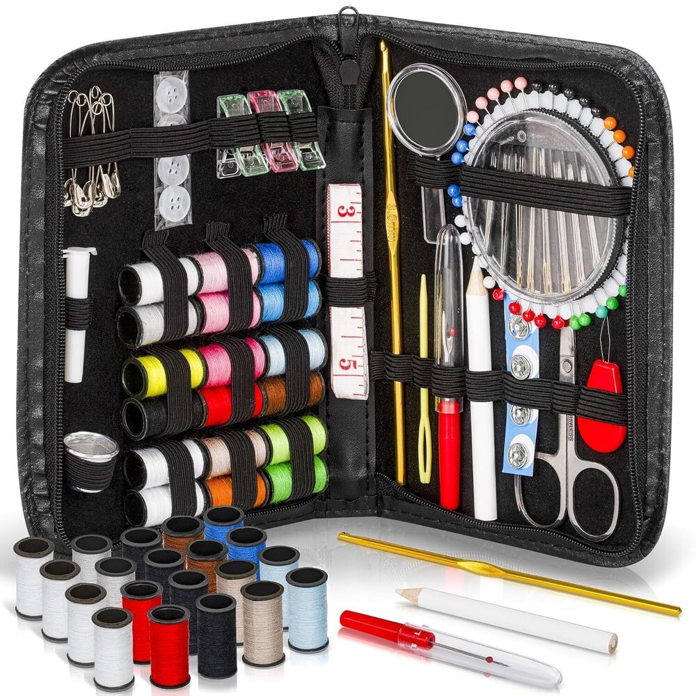 Sewing Kit for Adults and Kids (142 PCS) - Small Beginner Set